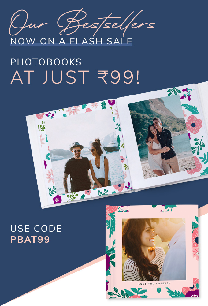 Photobooks from Rs. 99 only!