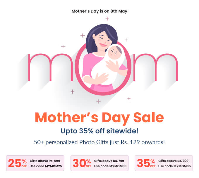 Mother's Day gifts at upto 35% off