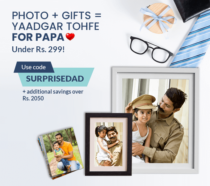 Gifts for Dad from Rs. 139 only. Use code SURPRISEDAD