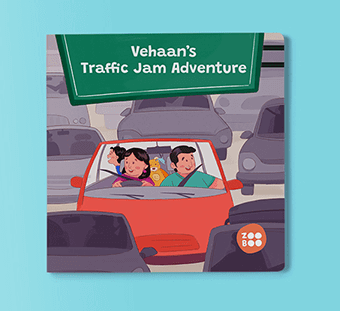 Traffic Jam Adventure book for 0-3 years