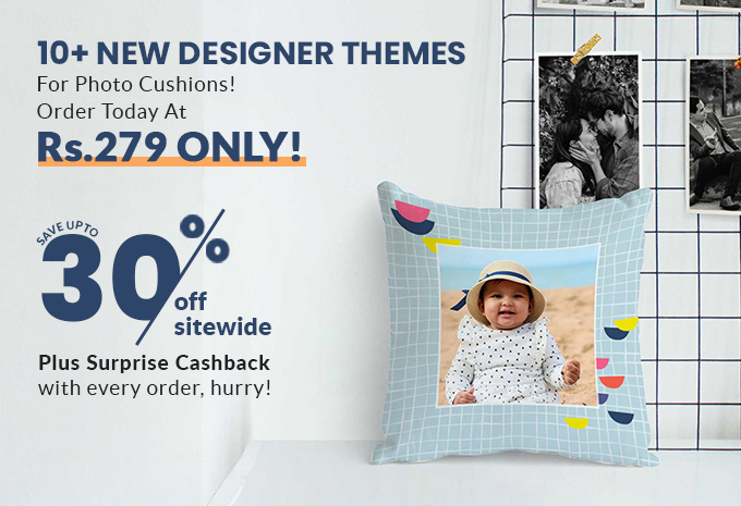 New Launch Photo Cushions