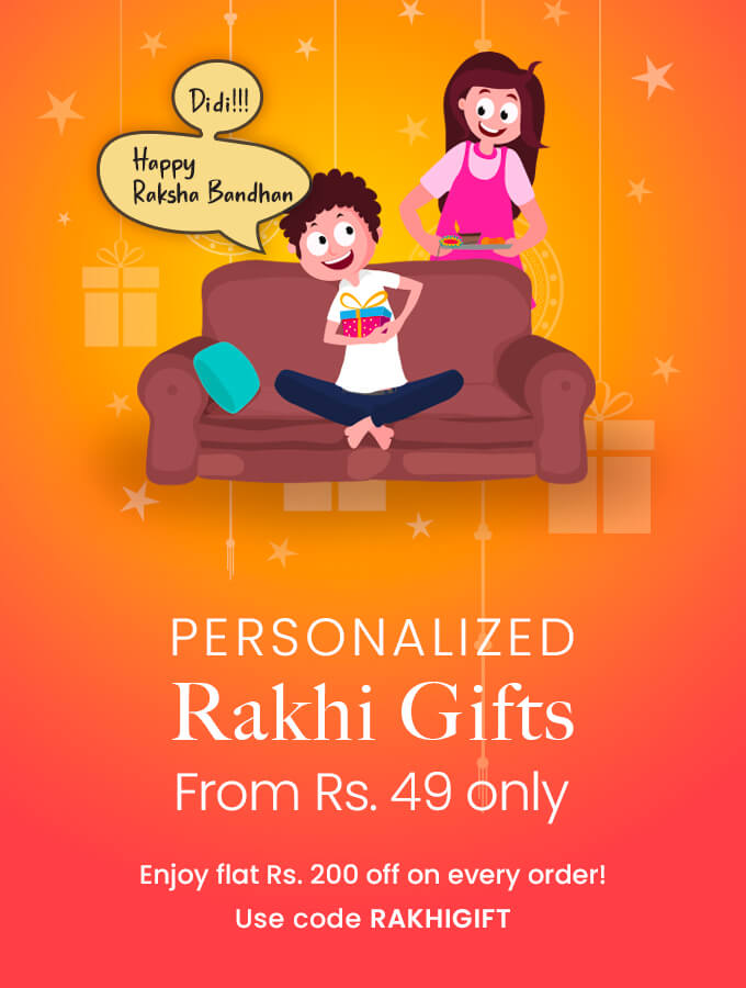 Rakhi gifts from just Rs. 45!